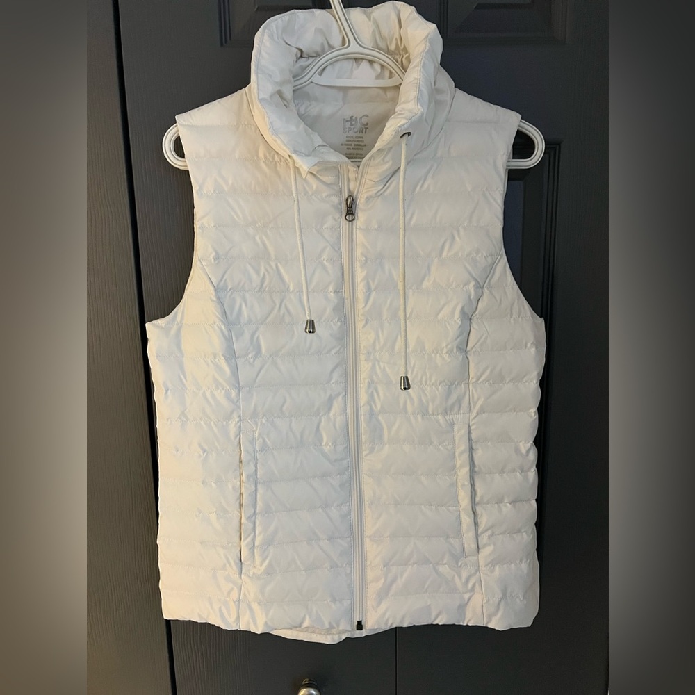 B5-116– White Down Vest